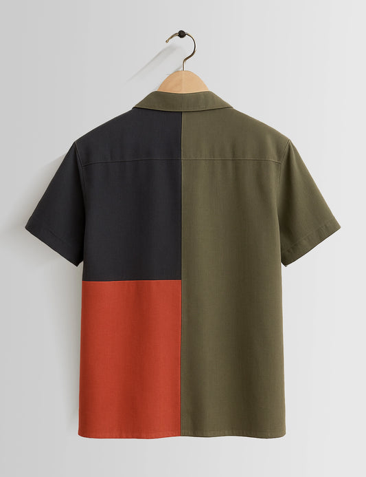 BRG Block Mens Vintage Shirt - XPST