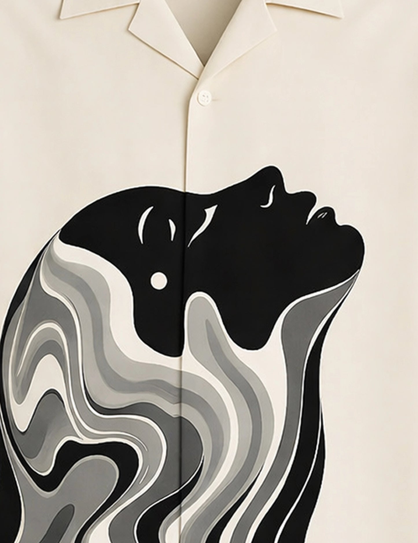 Face Dissolve Mens Vintage Shirt - XPST