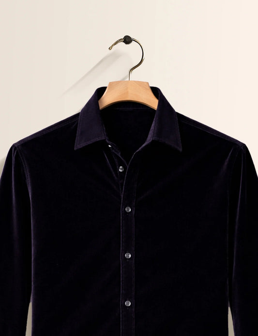 Black Color Premium Signature Shirt β Elegant Texture & Luxurious Finish - XPST