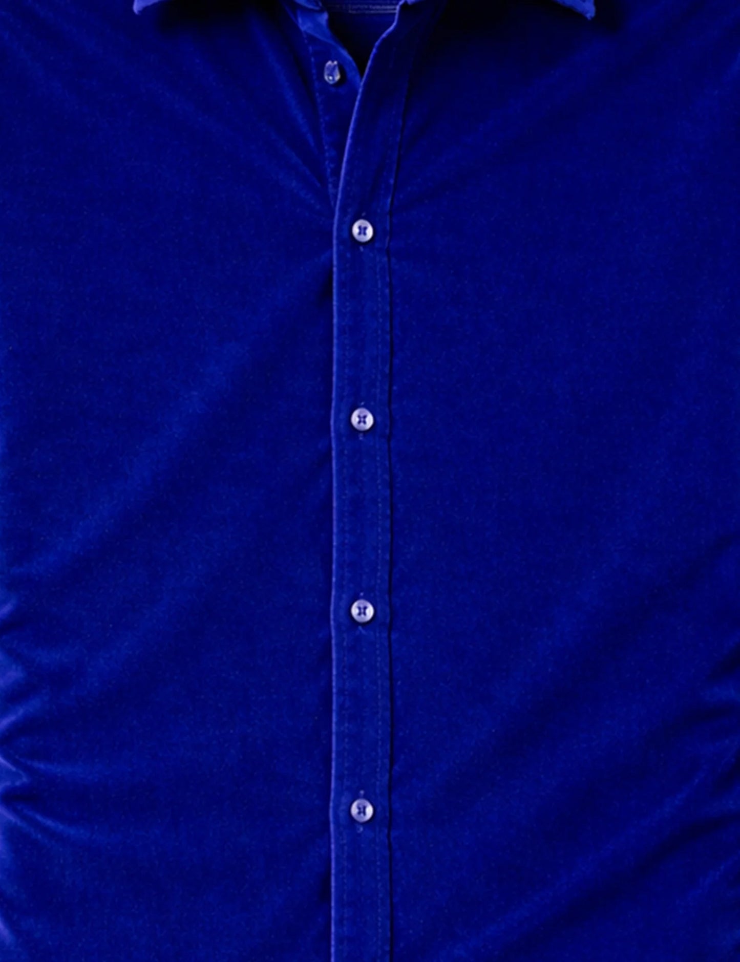 Navy Blue Premium Signature Shirt – Elegant Texture & Luxurious Finish - XPST