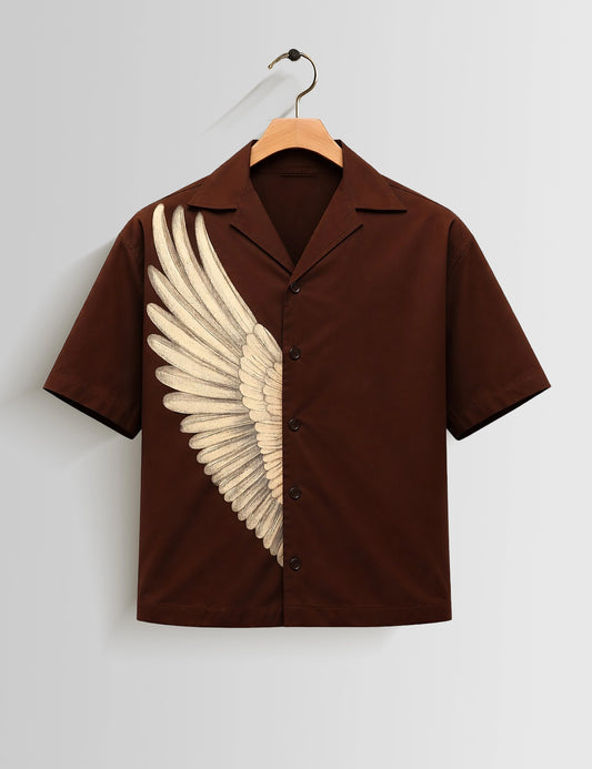 Half Wing Mens Vintage Shirt - XPST