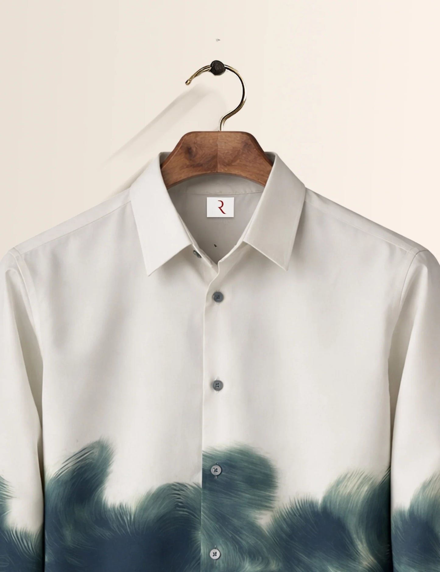 Half Waves 1 Printed Mens Full Sleeves Shirt - XPST