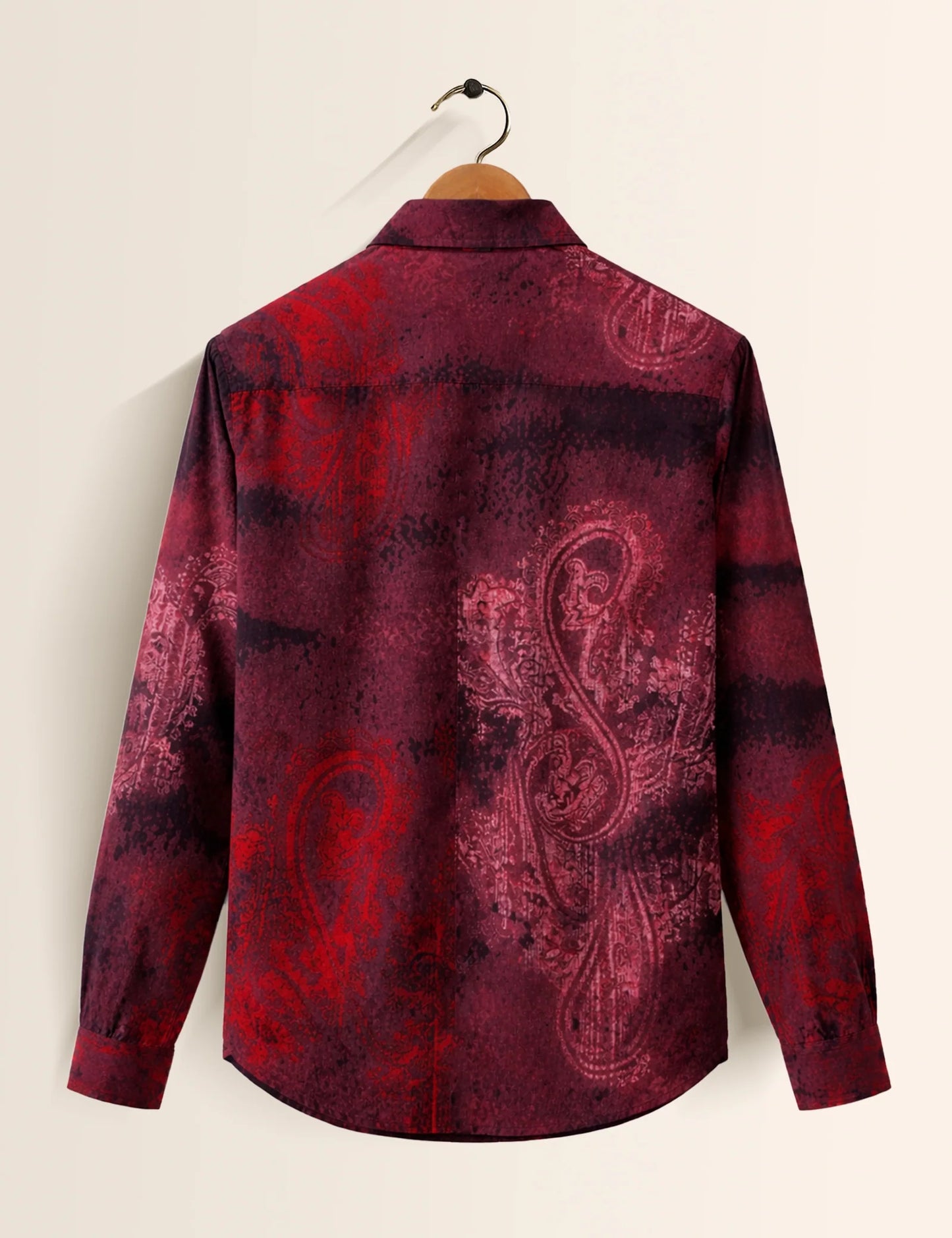 Maroon Royal Men's Full Sleeves Shirt - XPST