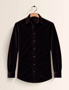 Black Color Premium Signature Shirt – Elegant Texture & Luxurious Finish - XPST