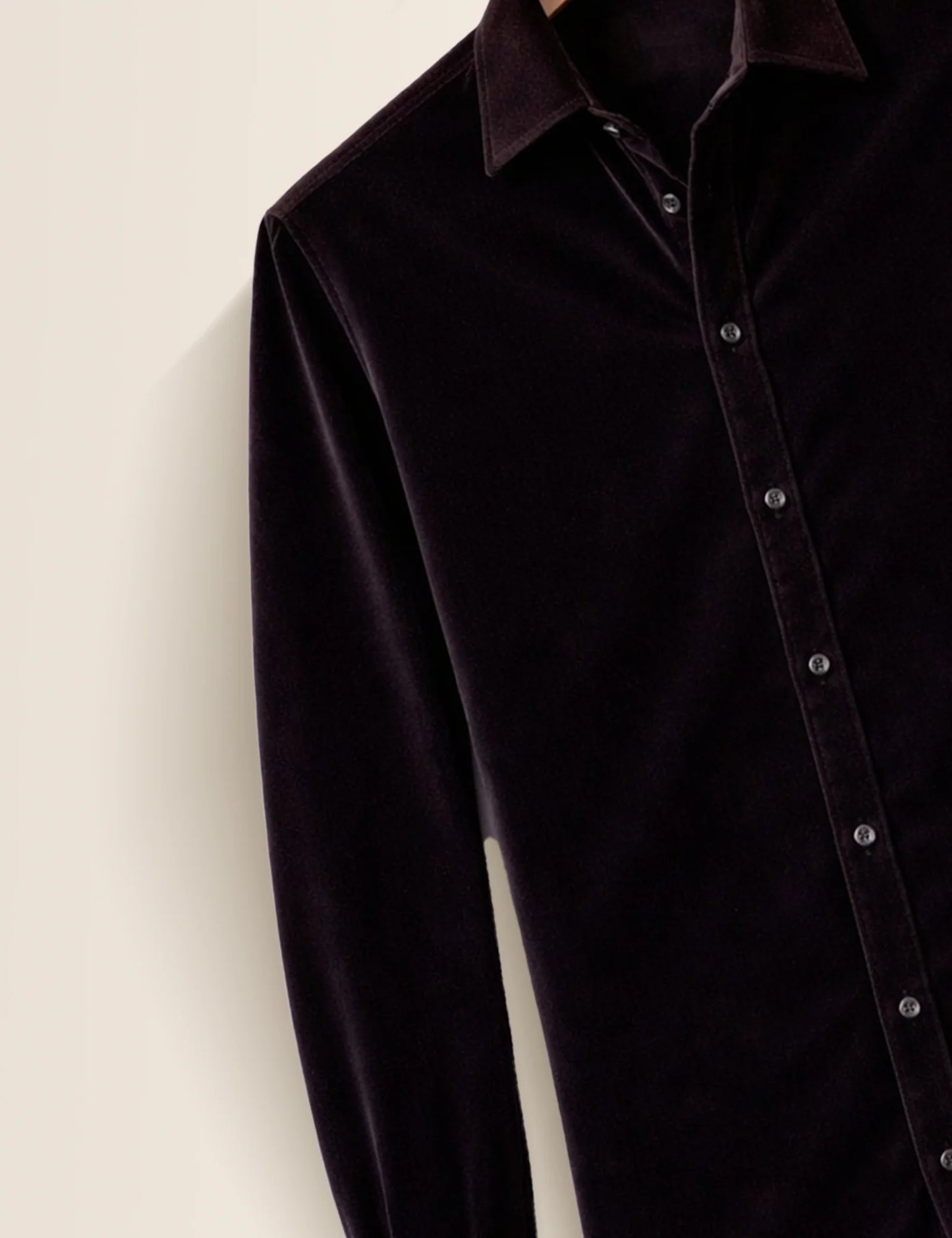 Black Color Premium Signature Shirt – Elegant Texture & Luxurious Finish - XPST
