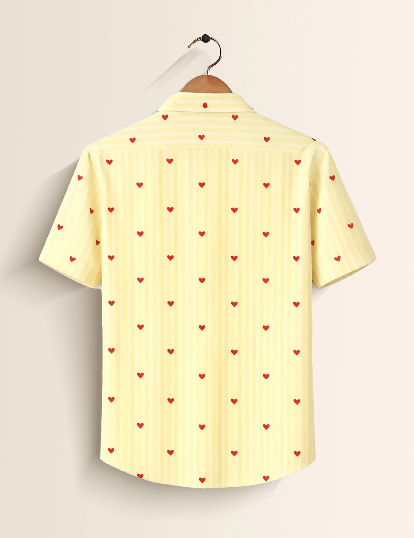 Lemon Love Striped Printed Mens Shirt - XPST